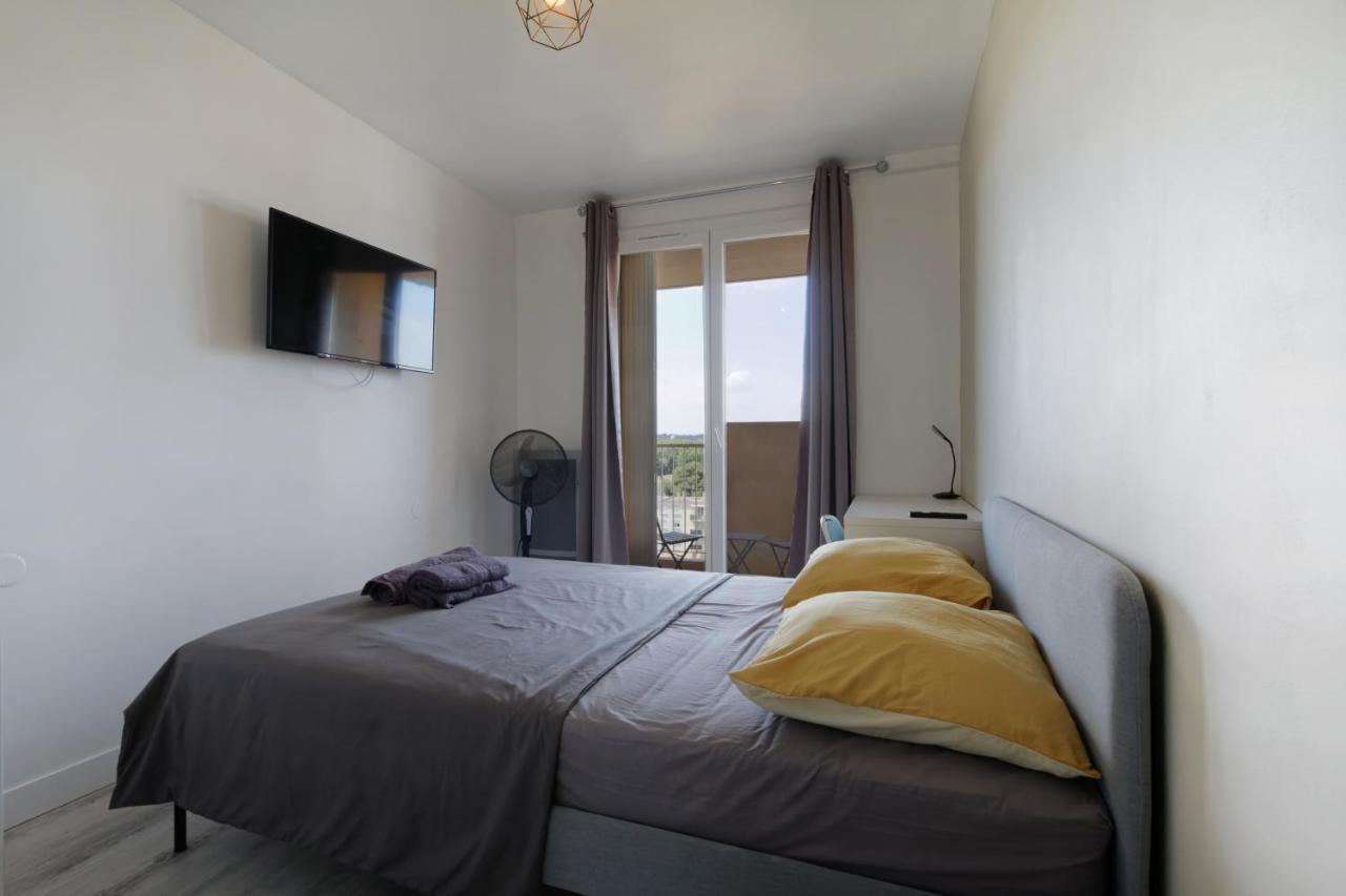 Le Beaulieu * Appartement 4 Chambres * 8Pers * Clim * Parking * Balcon Montpellier Dış mekan fotoğraf