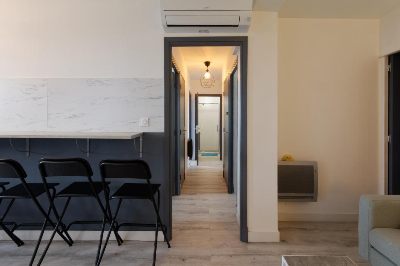 Le Beaulieu * Appartement 4 Chambres * 8Pers * Clim * Parking * Balcon Montpellier Dış mekan fotoğraf