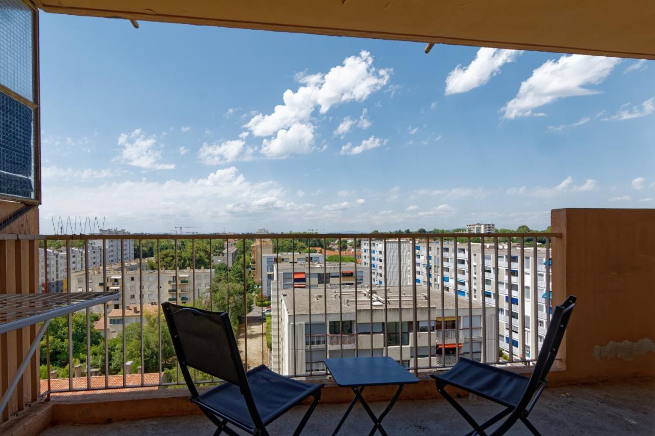 Le Beaulieu * Appartement 4 Chambres * 8Pers * Clim * Parking * Balcon Montpellier Dış mekan fotoğraf