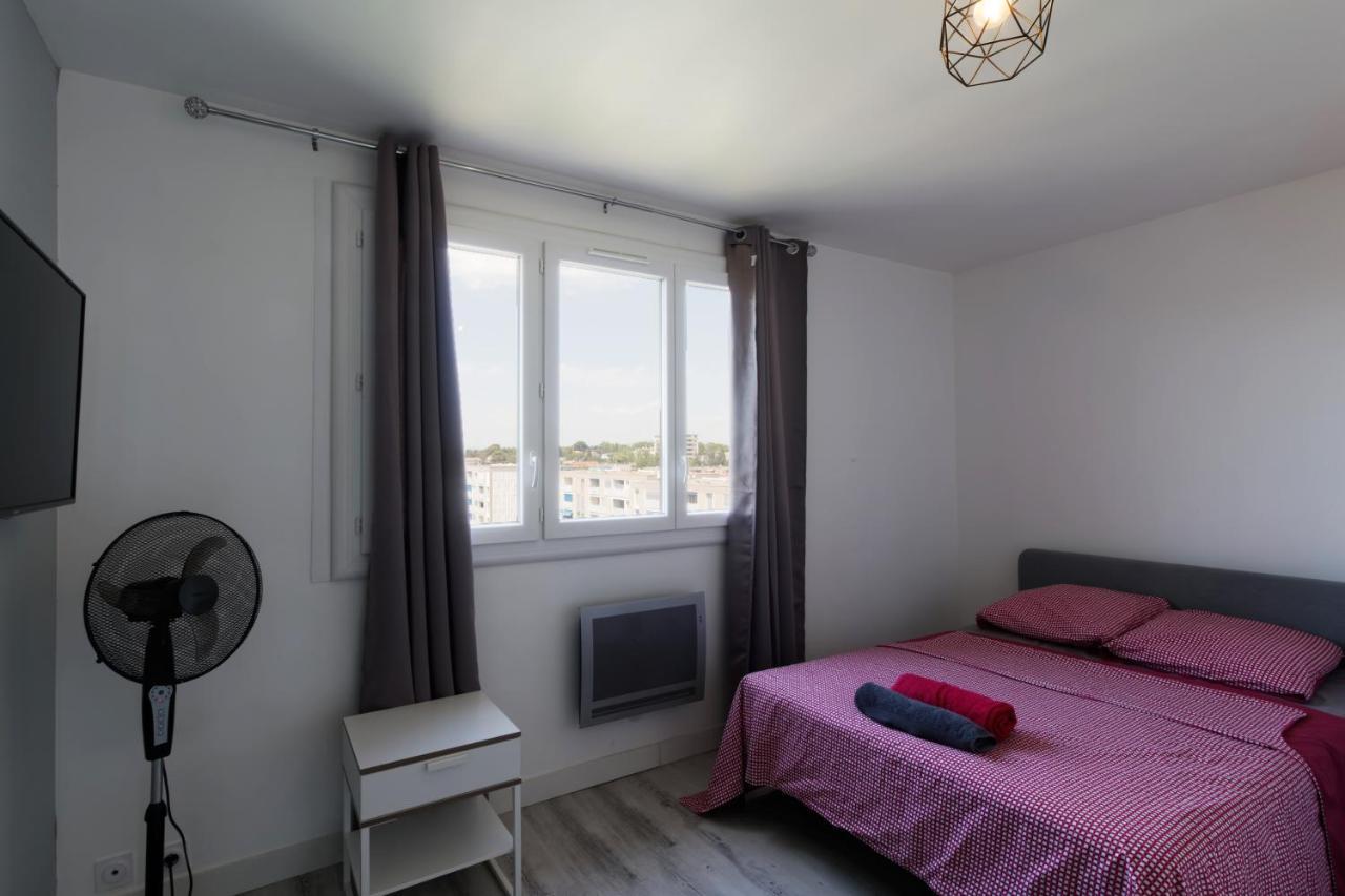 Le Beaulieu * Appartement 4 Chambres * 8Pers * Clim * Parking * Balcon Montpellier Dış mekan fotoğraf
